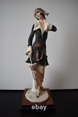 Large 44cm Giuseppe Armani Lady With Umbrella 0196C, limited edition 2890/5000