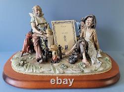 Large Capodimonte Figure Group, Kings For A Day limited edition 071 of 300