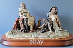 Large Capodimonte Figure Group, Kings For A Day limited edition 071 of 300