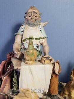 Large Capodimonte Figure Group, Kings For A Day limited edition 071 of 300