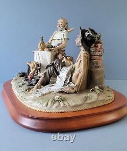 Large Capodimonte Figure Group, Kings For A Day limited edition 071 of 300