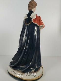 Large Capodimonte Limited Edition Of 500 FigurineQueen Elizabeth II, 37cm Tall