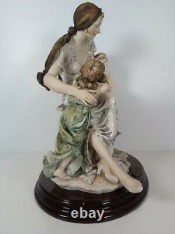 Large Florence Capodimonte By G. Armani Limited Edition Figurine Pride And Joy