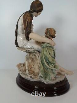 Large Florence Capodimonte By G. Armani Limited Edition Figurine Pride And Joy