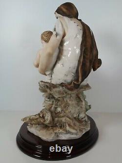 Large Florence Capodimonte By G. Armani Limited Edition Figurine Pride And Joy