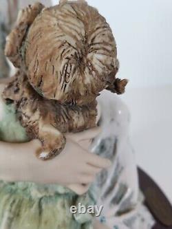 Large Florence Capodimonte By G. Armani Limited Edition Figurine Pride And Joy