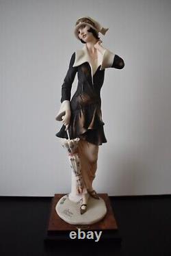 Large Giuseppe Armani Lady With Umbrella 0196C, limited edition 2890/5000