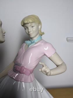 Large Lladro Retired Let's Swing Couple Dancing Figurine Limited Edition 8752