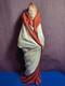 Large Michael Sutty Porcelain Figurine Woman In Robe Limited Edition 32cm