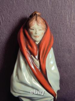 Large Michael Sutty Porcelain Figurine Woman in Robe Limited Edition 32cm