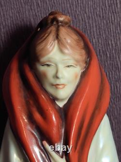 Large Michael Sutty Porcelain Figurine Woman in Robe Limited Edition 32cm