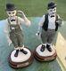 Laurel And Hardy Figures X 2 Collectible Ceramic Ornaments Limited Edition