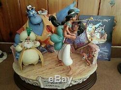 Laurenz LZD-75 Capodimonte Disney Figurine, GROUP HUG, from ALADDIN, Ltd. Ed. #13/250