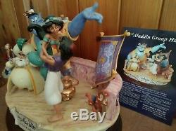 Laurenz LZD-75 Capodimonte Disney Figurine, GROUP HUG, from ALADDIN, Ltd. Ed. #13/250