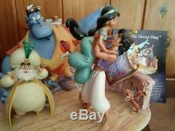 Laurenz LZD-75 Capodimonte Disney Figurine, GROUP HUG, from ALADDIN, Ltd. Ed. #13/250