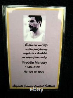 Legends Forever Freddie Mercury Limited Edition Figure Model Rare Only 1000 Made