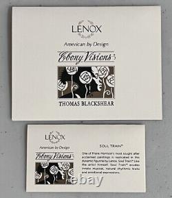 Lenox Ebony Visions Soul Train Frank Morrison Sax Limited Edition Figurine New