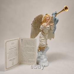Lenox Millennium Herald Angel 12 Limited Edition Figurine 24K Gold Decor NIB