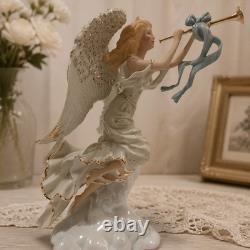 Lenox Millennium Herald Angel 12 Limited Edition Figurine 24K Gold Decor NIB