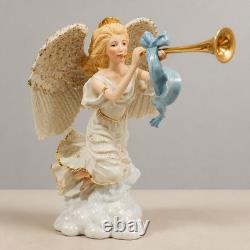 Lenox Millennium Herald Angel 12 Limited Edition Figurine 24K Gold Decor NIB Lenox Millennium Herald Angel 12 Limited Edition Figurine 24K Gold Decor NIB