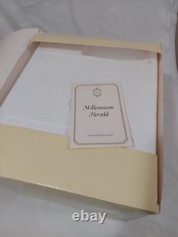 Lenox Millennium Herald Angel 12 Limited Edition Figurine 24K Gold Decor NIB Lenox Millennium Herald Angel 12 Limited Edition Figurine 24K Gold Decor NIB