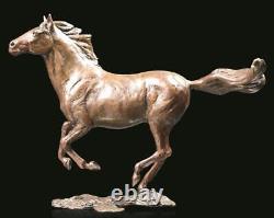 Liberty Solid Bronze Horse Figurine (Limited Edition) Michael Simpson
