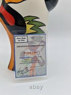 Limited Edition 1/60 Lorna Bailey Art Ware Windmill Teapot (Signed) 2007 + COA