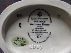 Limited Edition Attractive Royal Doulton Figure/figurine Hn4697 Welcome Home