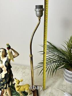 Limited Edition Bonnyboy Vintage Figurine Table Lamp