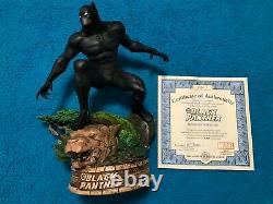 Limited Edition Bradford Exchange Black Panther Classic Statue