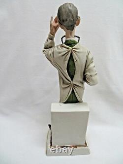 Limited Edition Capodimonte Porcelain MD Doctor Statue Figurine