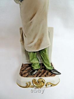 Limited Edition Capodimonte Porcelain MD Doctor Statue Figurine