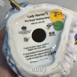Limited Edition Coalport The Royal Skating Party Figure/Figurine Lady Harriet