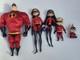 Limited Edition Designer Figures Mr Incredible, Full Family #du