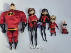 Limited Edition Designer Figures Mr Incredible, Full Family #Du