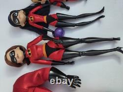 Limited Edition Designer Figures Mr Incredible, Full Family #Du