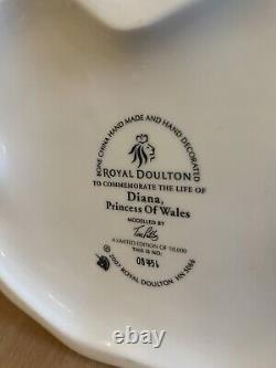 Limited Edition Diana Princess Of Wales Royal Doulton Figurine No 8456