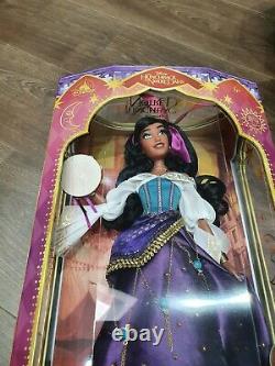 Limited Edition Disney Esmeralda Doll 25th Anniversary NEW! IN HAND UPS 24H