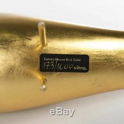 Limited Edition Gold Leaf Vitra Eames Number 173/1000 Original House Bird