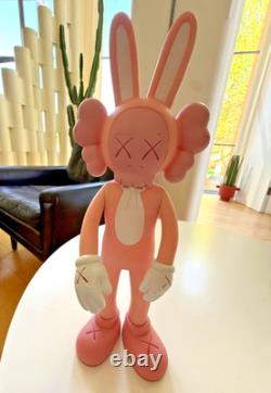 Limited Edition Kaws Pink Accomplice 2002 Cast Vinyl Collector's Item Figurine