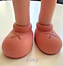 Limited Edition Kaws Pink Accomplice 2002 Cast Vinyl Collector's Item Figurine