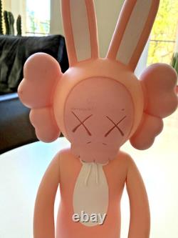 Limited Edition Kaws Pink Accomplice 2002 Cast Vinyl Collector's Item Figurine