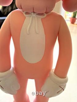 Limited Edition Kaws Pink Accomplice 2002 Cast Vinyl Collector's Item Figurine