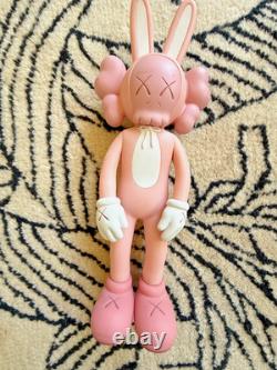 Limited Edition Kaws Pink Accomplice 2002 Cast Vinyl Collector's Item Figurine