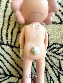 Limited Edition Kaws Pink Accomplice 2002 Cast Vinyl Collector's Item Figurine
