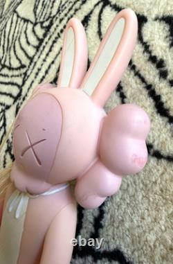 Limited Edition Kaws Pink Accomplice 2002 Cast Vinyl Collector's Item Figurine