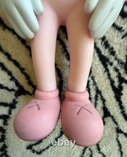 Limited Edition Kaws Pink Accomplice 2002 Cast Vinyl Collector's Item Figurine