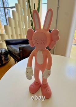 Limited Edition Kaws Pink Accomplice 2002 Cast Vinyl Collector's Item Figurine