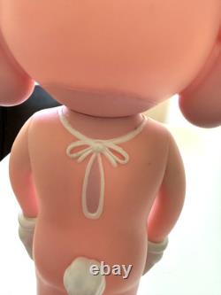 Limited Edition Kaws Pink Accomplice 2002 Cast Vinyl Collector's Item Figurine