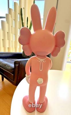 Limited Edition Kaws Pink Accomplice 2002 Cast Vinyl Collector's Item Figurine